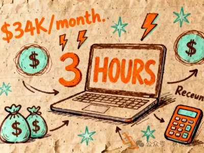 小时做的网站，月入34K美金？我人傻了